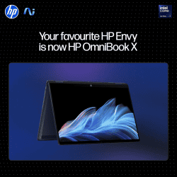 HP OmniBook X Flip Laptop | Intel Core Ultra 7 258V | 32 GB | 1 TB SSD | Atmospheric Blue | 14-fm0029TU