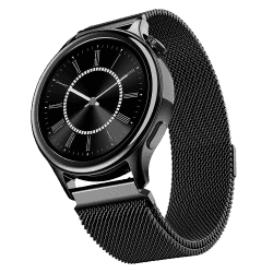 boAt Enigma Daze Smartwatch | Functional Crown | SOS with Location Tracking | Watch Face Studio | Metallic Black