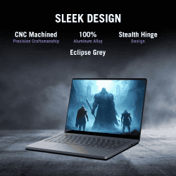 Asus ROG Zephyrus G14 Gaming Laptop | AMD Ryzen 9 Octa Core 270 | 16 GB | 1 TB SSD | 8 GB Graphics NVIDIA GeForce RTX 5060 | Eclipse Gray | GA403UM-QS007WS