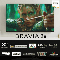 Sony Bravia 2M2 Series 4K Ultra HD Smart LED TV | 108 cm (43 inches) | K-43S25M2