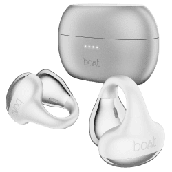 boAt Airdopes Loop OWS Earbuds | 12mm Drivers | Pearl White
