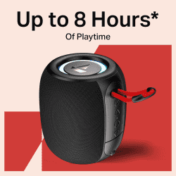boAt Stone 208 Bluetooth Speaker | 5 W | RGB lights | Raging Black