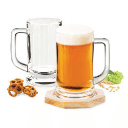 Treo by Milton Munich Cool Beer Mug | 359 ml | Transparent