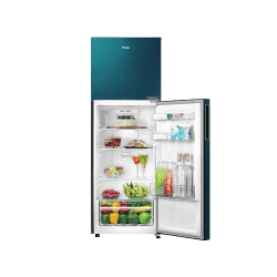 Haier Refrigerator | 240 L | 2 Star | Finish Top Mounted Frost Free | Sparkle Blue | HRF-2902BSB-P