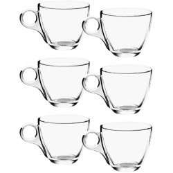 Treo by Milton Vella Elect | Set of 6 | Transparent