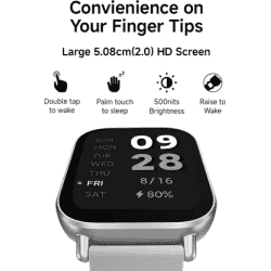 Redmi Watch 5 | Active BT Calling | 50.8 mm | Active Matte Silver