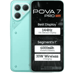 Tecno Pova 7 Pro 5G | 8 GB | 128 GB | Neon Cyan