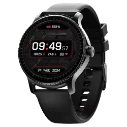 boAt Lunar Orbit Premium Smartwatch | QR Code Hub | 700+ Active Modes | Active Black