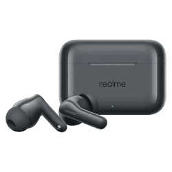 realme Buds T200 Earbud | Hi-Res with 32dB ANC | 12.4mm | Mystic Grey
