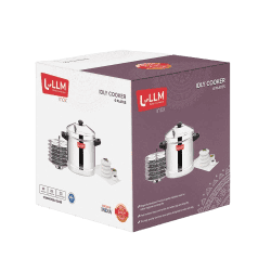 LLM Stainless Steel Idli Cooker Set with 6 Plates