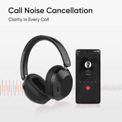 realme TechLife Studio H1 Over Ear Wireless Headphone | 40mm | Black