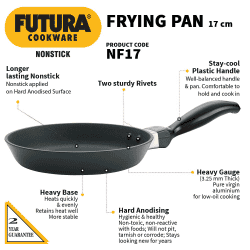 Hawkins Futura Non-Stick Aluminium Frying Pan | 17 cm | NF17