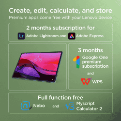 Lenovo Yoga Tab Plus AI Tablet with Pen + Keyboard WIFI | 16GB | 256GB | 3K Resolution | 144 Hz Refresh | Tidal Teal