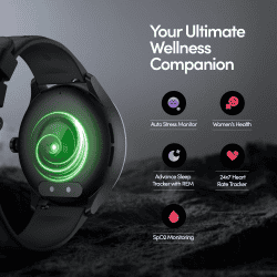 Fastrack Jupiter R2 Smart Watch | Brown & Green
