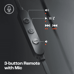 JBL Tune 520C On Ear Type C Wired Headphone | Pure Bass Sound | Black