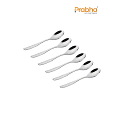Prabha Belito Stainless Steel Baby Spoon | Set of 6