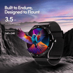 Fastrack Jupiter R2 Smart Watch | Brown & Green