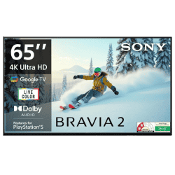 Sony BRAVIA 2 4K Ultra HD Smart LED Google TV | 164 cm (65 inch) | K-65S25B
