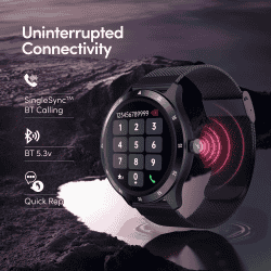 Fastrack Jupiter R2 Smart Watch | Brown & Green