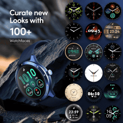 Fastrack Jupiter R2 Smart Watch | Brown & Green