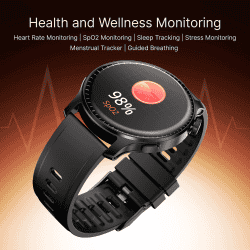 boAt Ultima Prime smartwatch | AMOLED Display | Onyx Black