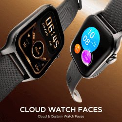 boAt Ultima Ember Smartwatch | AMOLED Display | Functional Crown | Bold Black