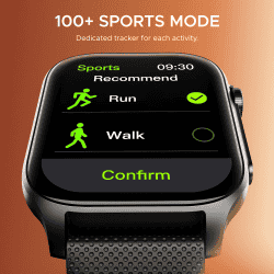 boAt Ultima Ember Smartwatch | AMOLED Display | Functional Crown | Bold Black