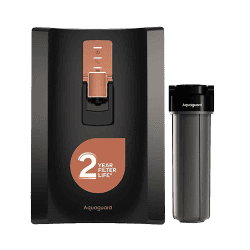 Aquaguard Enrich Superio RO+UV+SS+2X Water Purifier | 5 L | Black