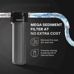 Aquaguard Designo Water Purifier | Mega Sediment Filter | 7 litres | UTC UV + UF 2X