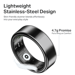 boAt Active Plus Smart Ring | Magnetic Charging Case