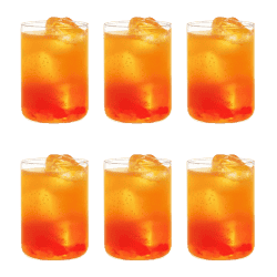 Borosil Radius Glass | 295ml | Set of 6