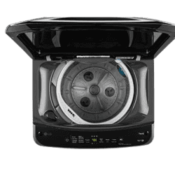 LG Fully Automatic Top Load Washing Machine | In-built Heater | 8 Kg | 5 Star | Middle Black | T80V4MB1S ABMQEIL
