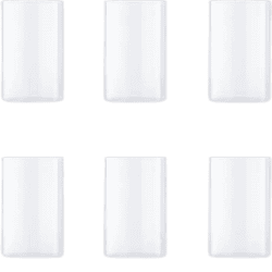 BOROSIL Vision Medium | Pack of 6 | 295ml | Glass