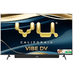 Vu Vibe Series 4K QLED Smart Google TV | 164cm (65 inch)