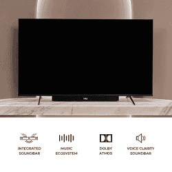 Vu Vibe Series 4K QLED Smart Google TV | 164cm (65 inch)