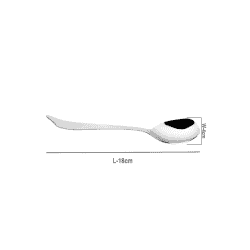 Prabha Monalisa Dessert Spoon Set | 18cm | Stainless Steel