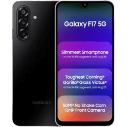 Samsung Galaxy F17 5G | 6 GB | 128 GB | Neo Black