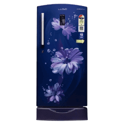 Lloyd Direct Cool Single Door Refrigerator | 195 L | 3 Star | Daisy Blue | GLDC213SDBB2GC