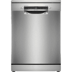 Bosch Series 6 free standing dishwasher | Stainless Steel Silver Inox | SMS6HMI01I
