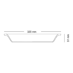Borosil Baking & Serving Rectangular Shape Dish |  2.2 L |