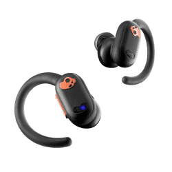 Skullcandy Push ANC Active Earbuds | Rapid Charge | Black Orange