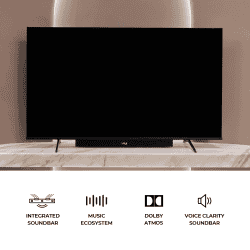 Vu Vibe Series 4K QLED Smart Google TV | 139cm (55 inches) | 55VIBE-DV