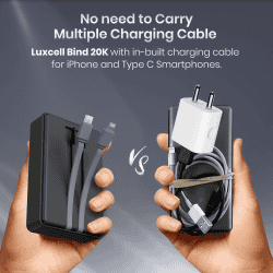 Portronics Luxcell Bind Mini 20k Powerbank | 20000mAh | 22.5W Fast Charging | POR 2662