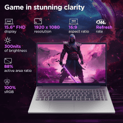 Lenovo LOQ Essential AI Gaming Laptop | Intel Core i5 12450HX | 12GB | 512GB SSD | NVIDIA RTX 3050 6GB | Grey | 83LK006AIN