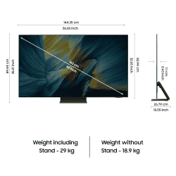 Samsung 4K Ultra HD Smart OLED TV | 163 cm (65 inches) | QA65S95FAULXL