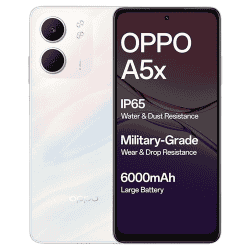 OPPO A5X 5G | 4GB | 128GB | Laser White