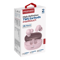 Promate High Definition Lush Pro TWS Earbuds | Pink
