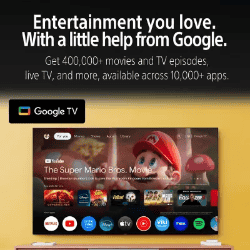 Sony Bravia 5 4K Ultra HD Smart Mini LED Google TV | 139 cm (55 inch) | Black | K-55XR55A