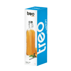 Treo Squara Glass Bottle | 1000 ML
