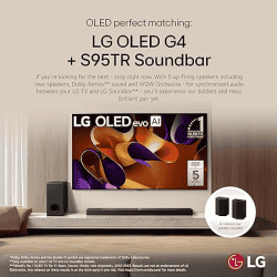 LG Dolby Atmos Wireless Soundbar | 810W | S95TR DINDLLK